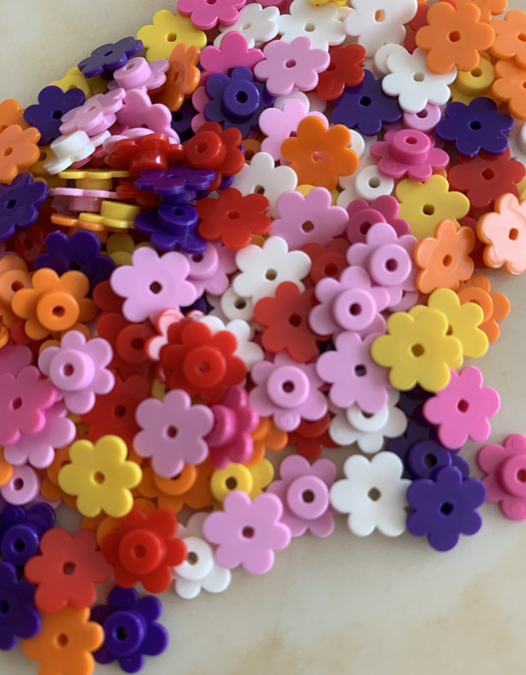 Kids Toys Blocks - 50-1000pcs Bunga Kecil 3742 Blok Bangunan