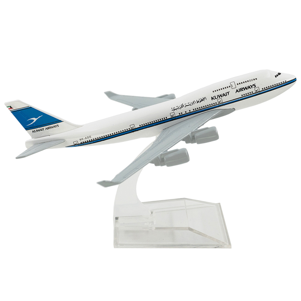 Kids Toys Kuwait - 1/400 Skala Pesawat Boeing 747 Kuwait