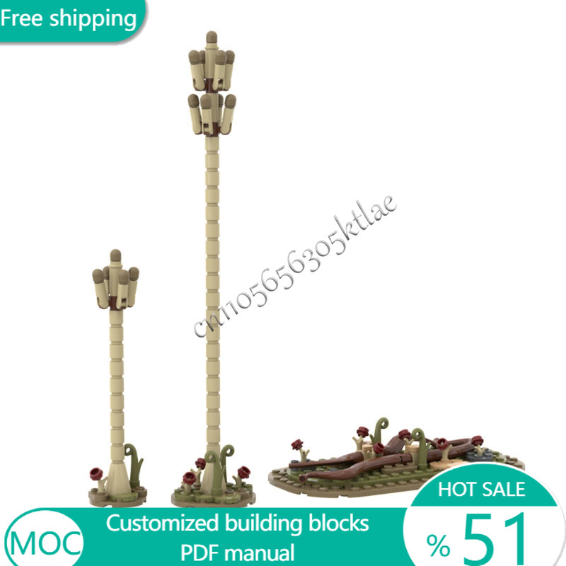 Kids Toys Blocks - 150 PCS Pohon Prototaxites loganii MOC