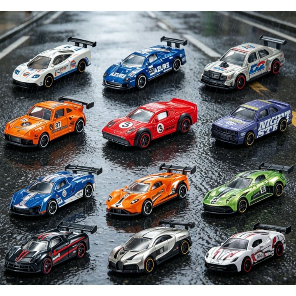Kids Toys Vending Machine - Mobil Balap Alloy 1:64 Set 6
