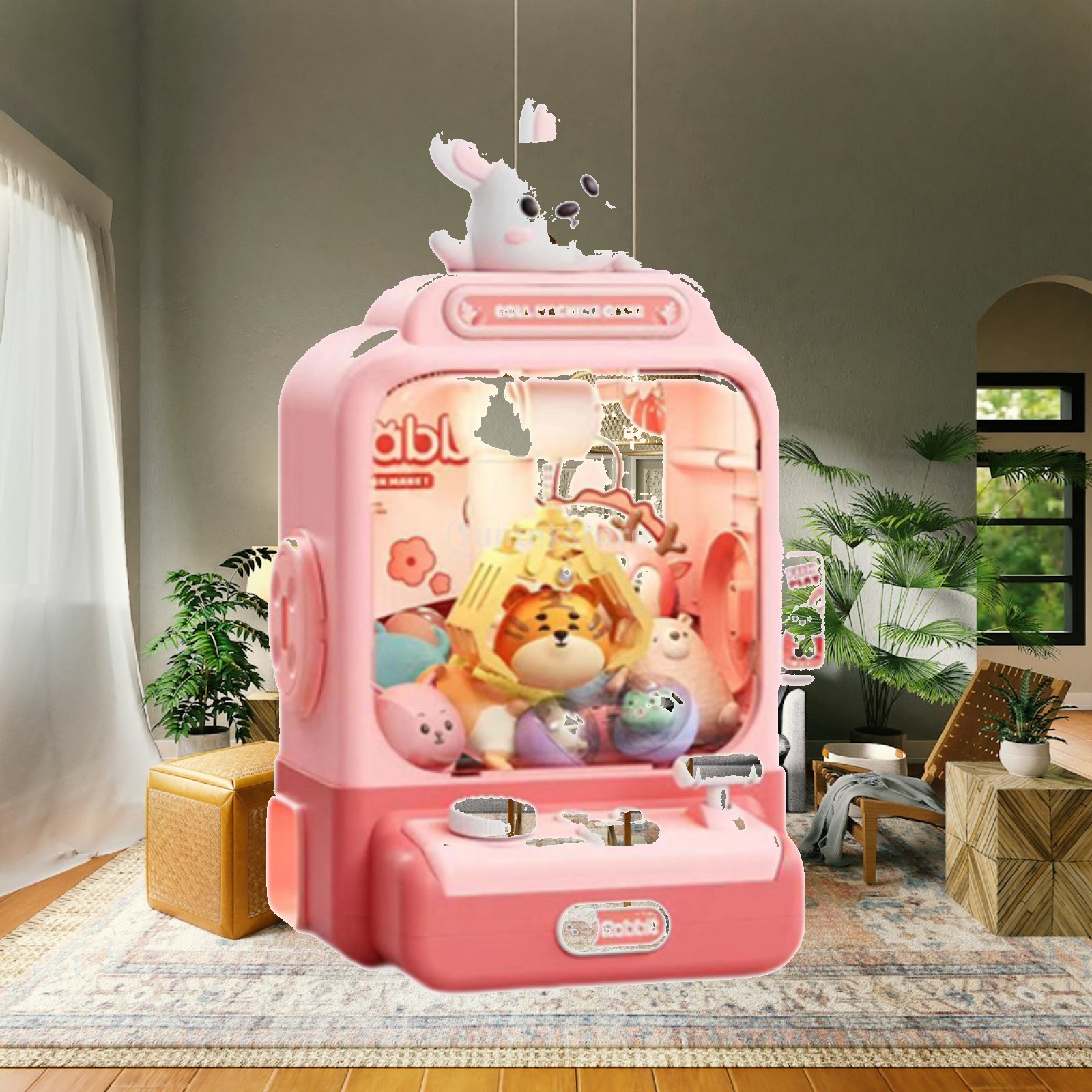 Kids Toys Vending Machine - Mesin Cakar Elektronik Pengambil Boneka Plush