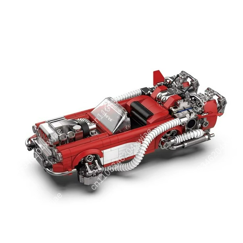 Kids Toys Blocks - Blok Bangunan Model Mobil Film Back