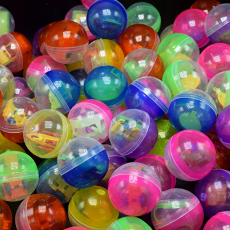 10 Buah/Set Plastik Transparan - Kids Toys Vending Machine ulasan dan harga