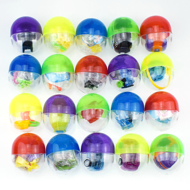 10 Buah/Set Plastik Transparan - Kids Toys Vending Machine ulasan dan harga