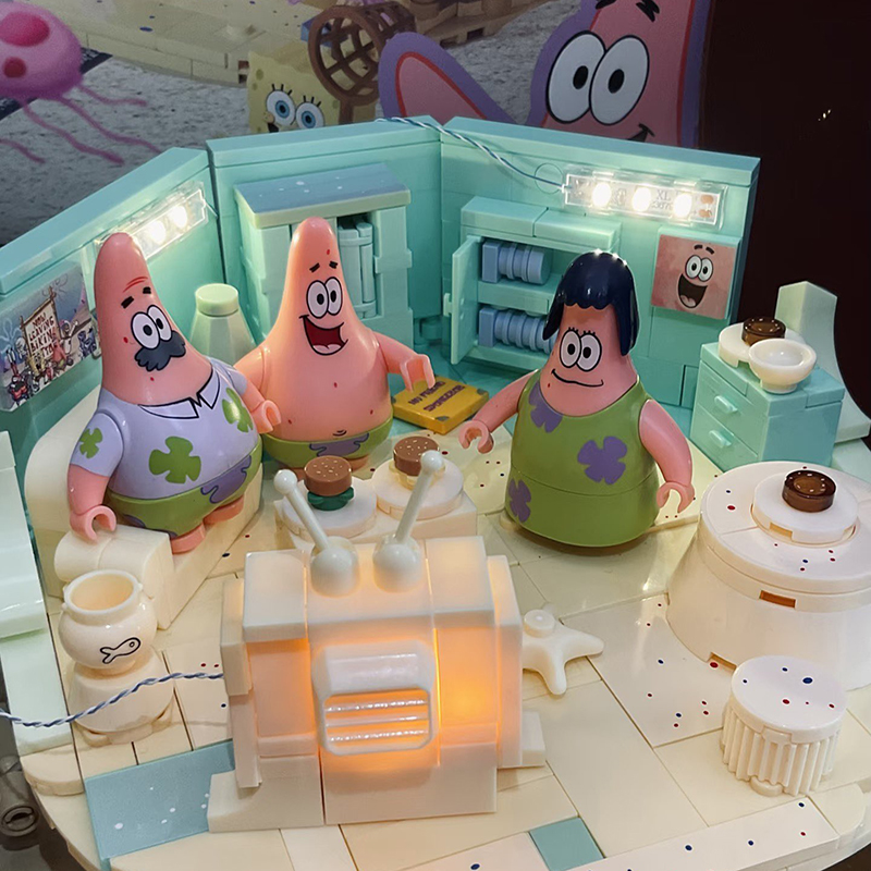 Set Blok Bangunan Spongebob Pa - Kids Toys Blocks ulasan dan harga