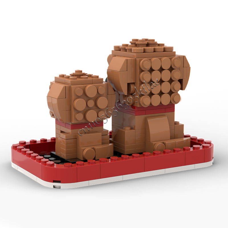 293 PCS Hewan Goldendoodle Dan - Kids Toys Blocks ulasan dan harga