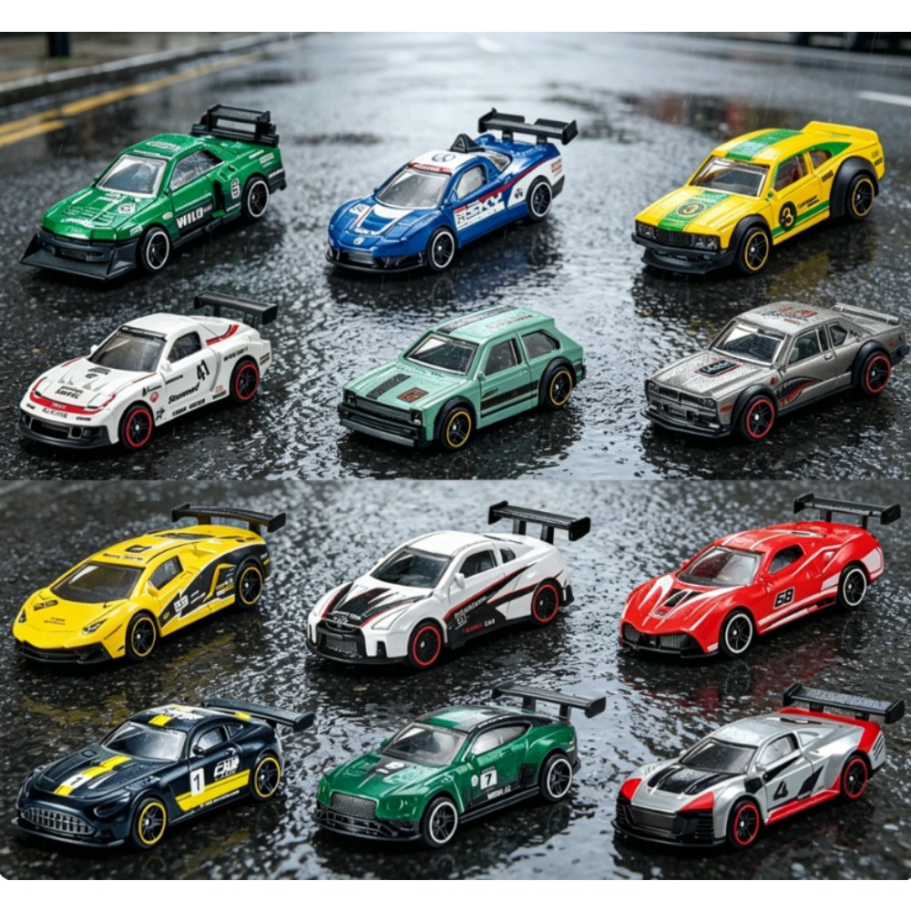 Mobil Balap Alloy 1:64 Set 6 B - Kids Toys Vending Machine ulasan dan harga