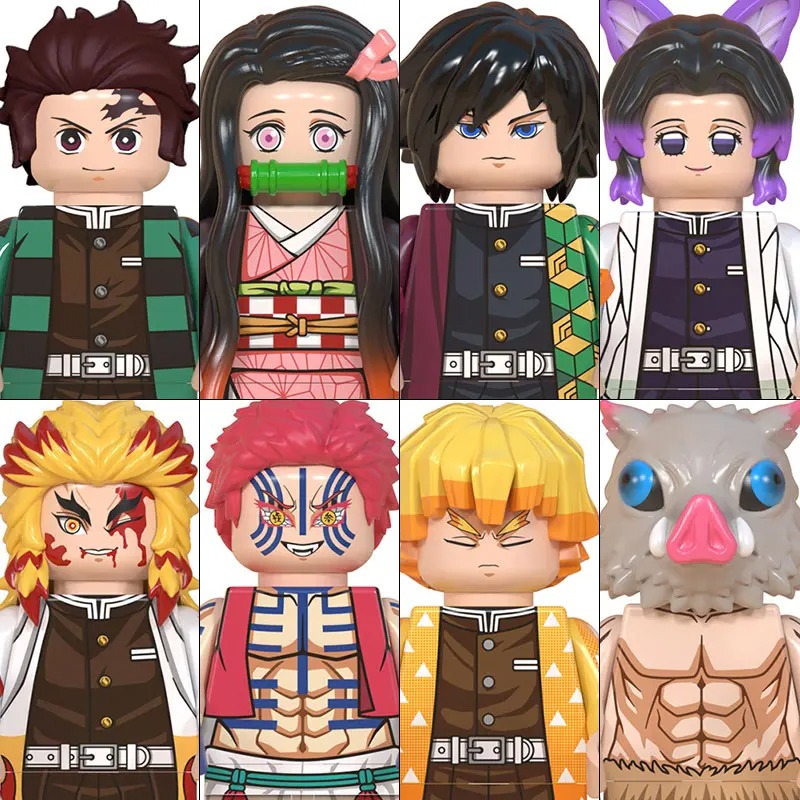 Minifigures Demon Slayer Build - Kids Toys Blocks ulasan dan harga