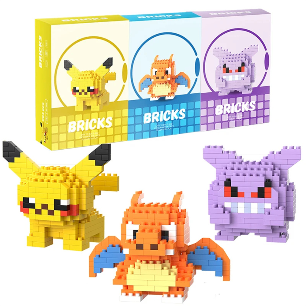 Blok Bangunan Mikro Pokemon Pi - Kids Toys Blocks ulasan dan harga