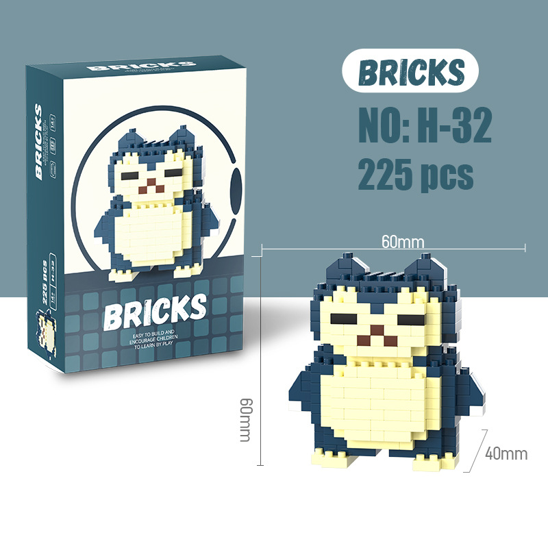 Blok Bangunan Mikro Pokemon Pi - Kids Toys Blocks ulasan dan harga