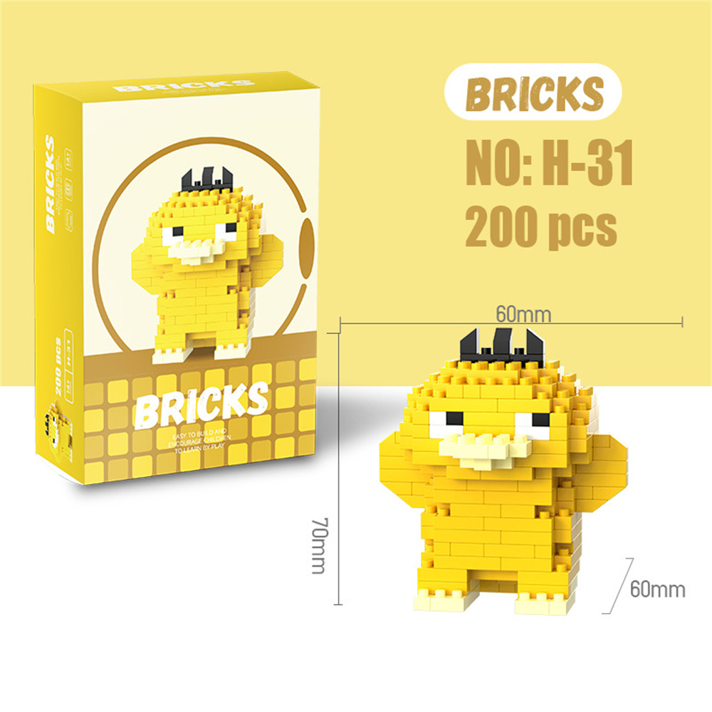 Blok Bangunan Mikro Pokemon Pi - Kids Toys Blocks ulasan dan harga
