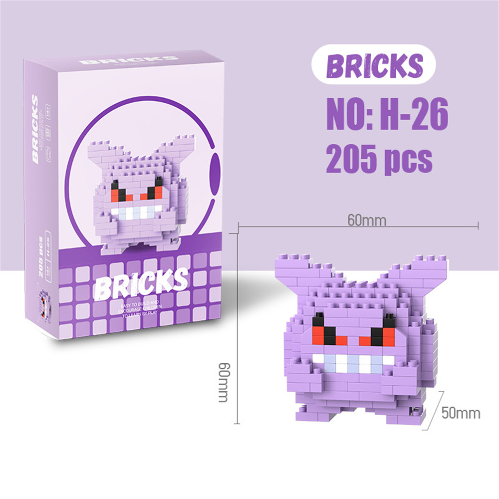 Blok Bangunan Mikro Pokemon Pi - Kids Toys Blocks ulasan dan harga