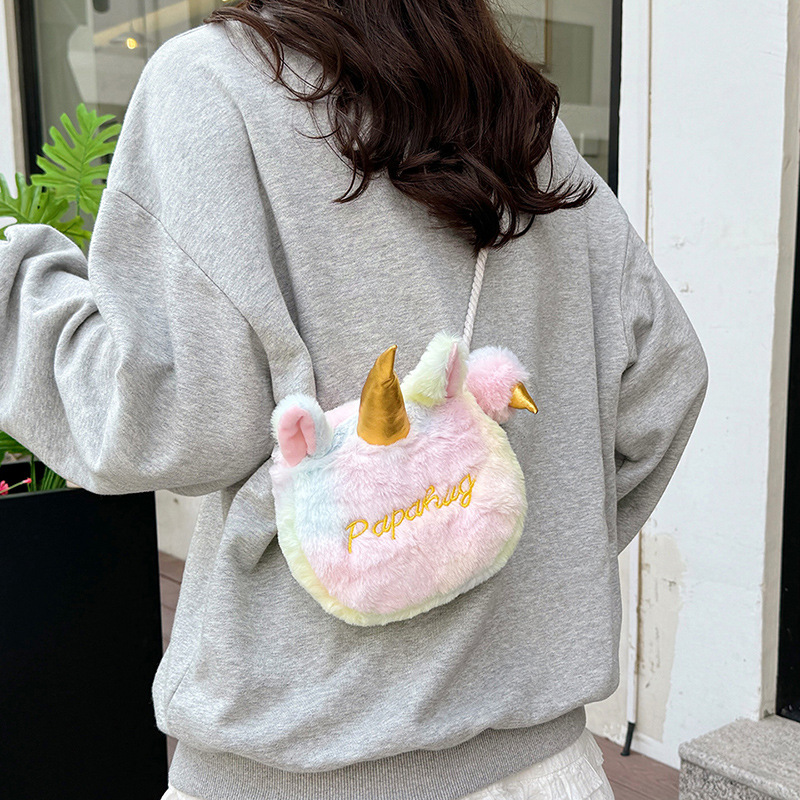Tas bahu anak kartun Unicorn,  - Unicorn Stuffed Toy ulasan dan harga