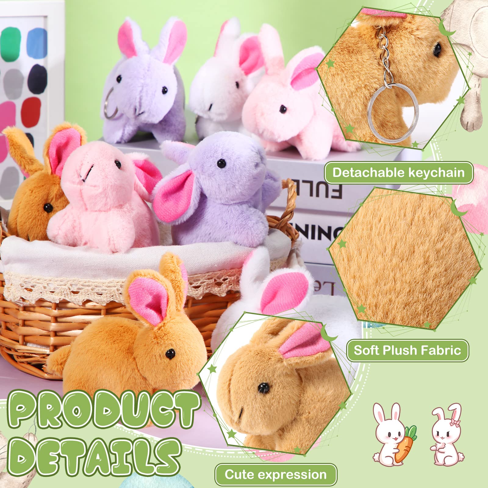 Boneka Kelinci Mini Grosir, Bo - Unicorn Stuffed Toy ulasan dan harga