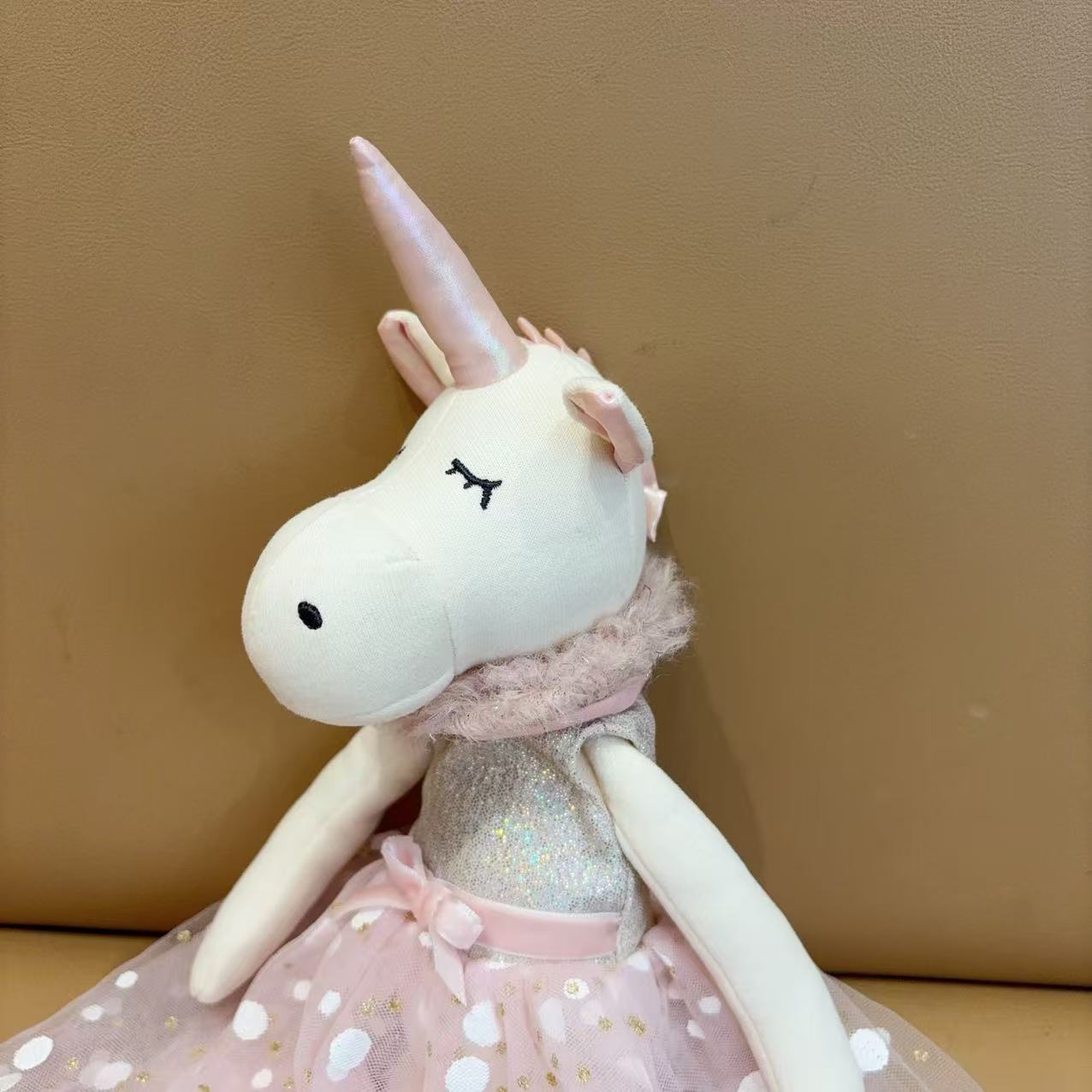 Boneka Unicorn Pink 38cm, Main - Unicorn Stuffed Toy ulasan dan harga