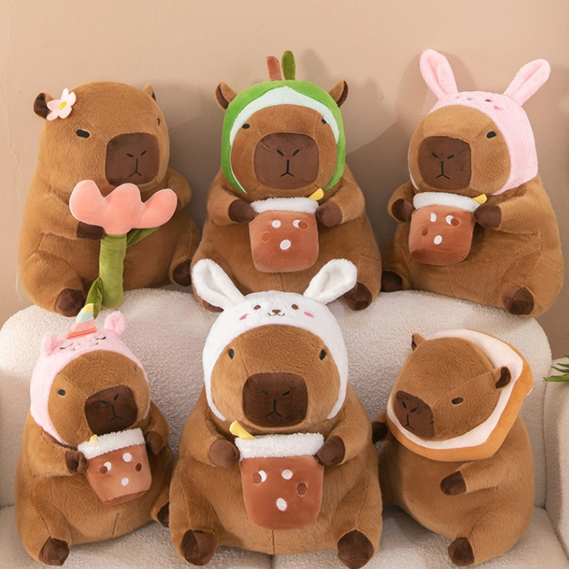 Boneka Capybaras 30CM Boneka B - Unicorn Stuffed Toy ulasan dan harga