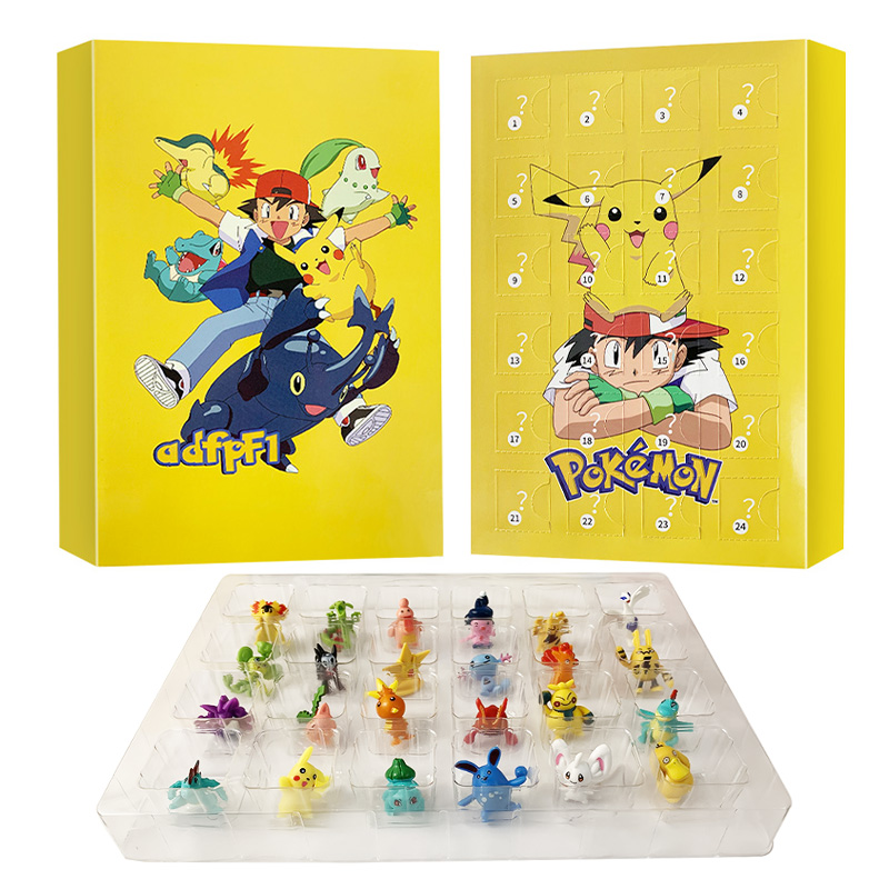 Kotak kalender Pokemon Advent  - Kids Toys Xmas 2025 ulasan dan harga